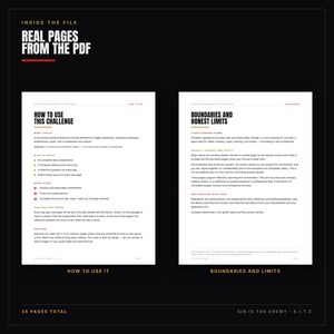 Desafio de 30 Dias de Prestação de Contas em PDF para Imprimir | Livro Devocional para Homens Cristãos | Diário Bíblico Diário | Download Imediato imagem 3