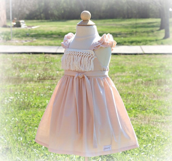 pastel pinafore dress