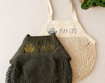 Sac filet coton bio - Atelier Poire