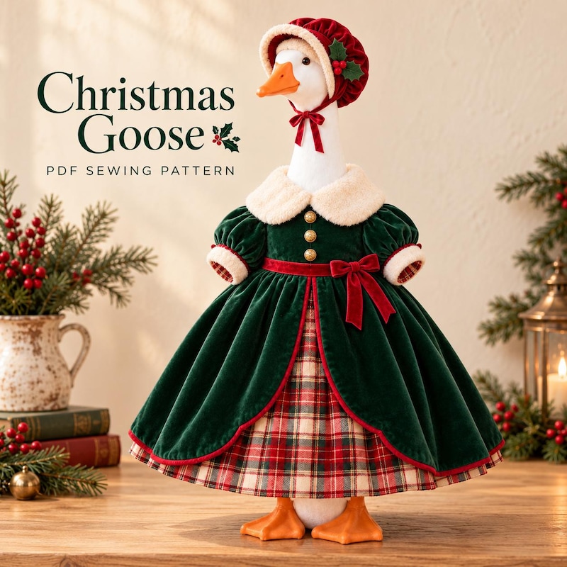 Christmas Sewing Costume - Etsy UK