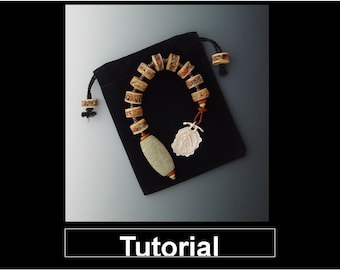 Tutorial - Prayer Beads - Jewelry Making Tutorial - Beading Tutorial -  Religious Tutorial - Meditation - Beginner - Karen J Lauseng