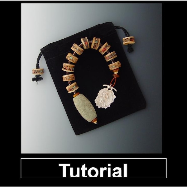 Tutoriel - Perles de prière - Tutoriel de fabrication de bijoux - Tutoriel de perles - Tutoriel religieux - Méditation - Débutant - Karen J Lauseng