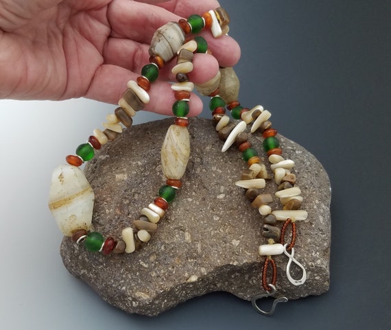 African trade cheap bead necklace