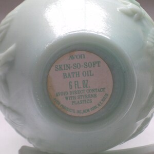 Pitcher & Bowl-vintage Bath Oil Fragrance Retro 1970s-opaque Milk Glass ...