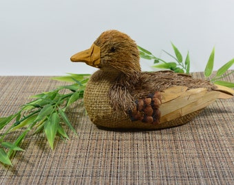 2 Artificial Ducks-Vtg Waterfowl Décor-Woodland Exhibit-Inspired by Nature-Never Been Used-Educational Accessories-Party Decorations-Birds