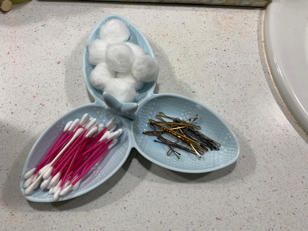 Vintage Three Section Serving Dishegg Shaped Bowlsretro Etsy