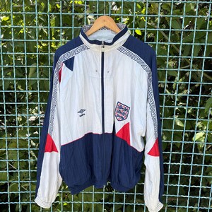 England Umbro Jacket - Etsy