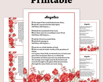Free Printable Copy Of The Angelus Prayer Free Printable Copy Of The Angelus Prayer
