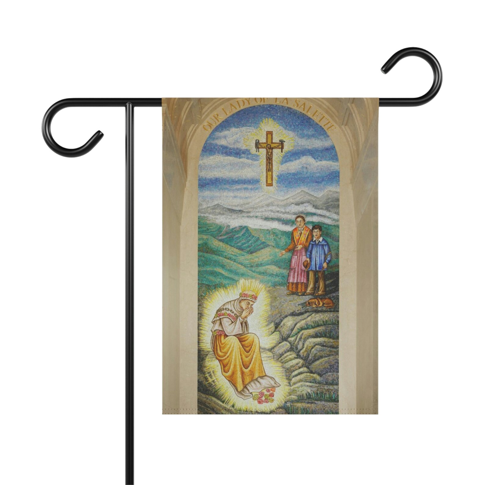 Our Lady of La Salette Garden & House Banner Marian Apparition Etsy