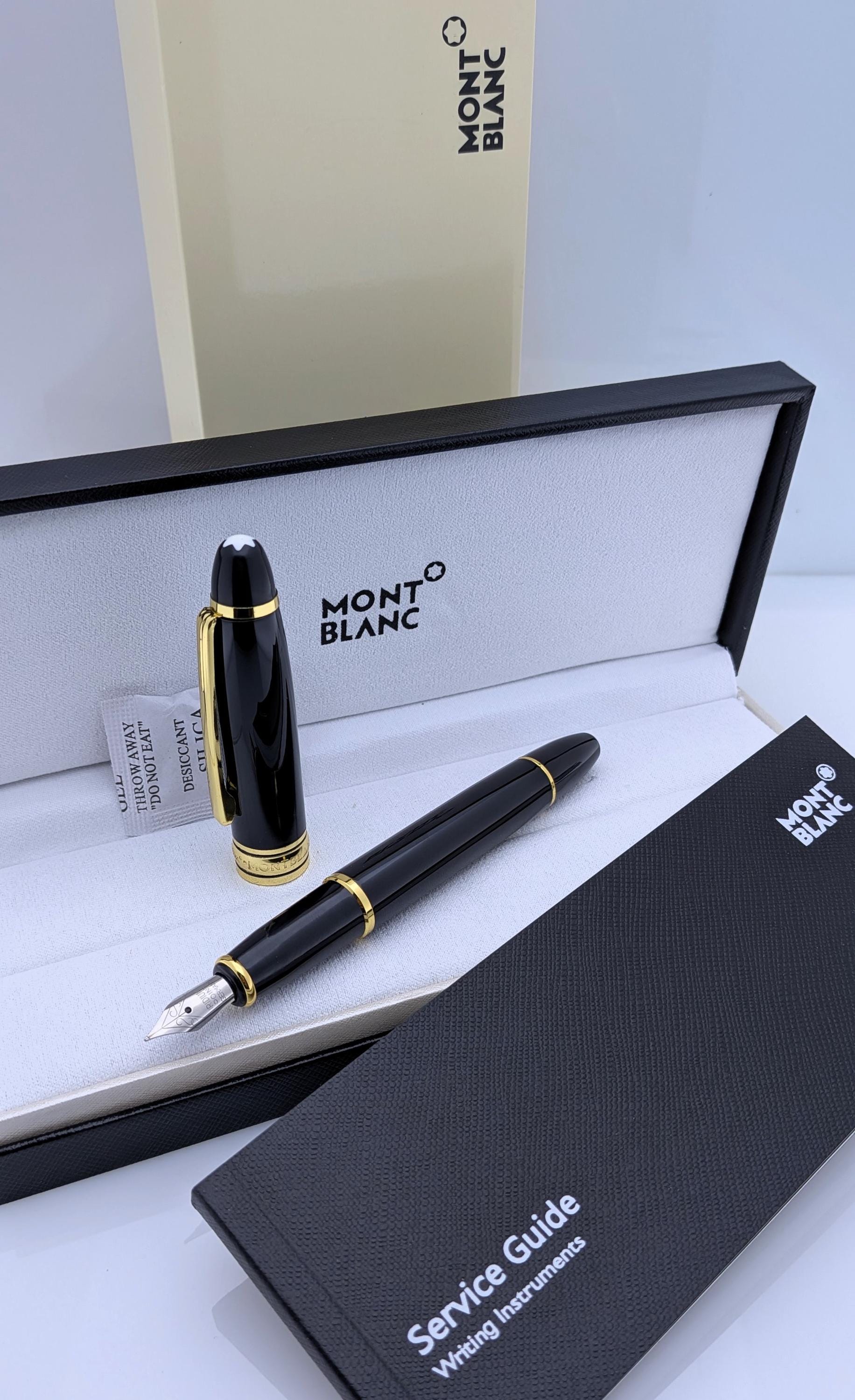 MONT BLANC NOBLESSE ビンテージ　万年筆 黒 専用ケース付き Vintage montblanc noblesse - Etsy 日本
