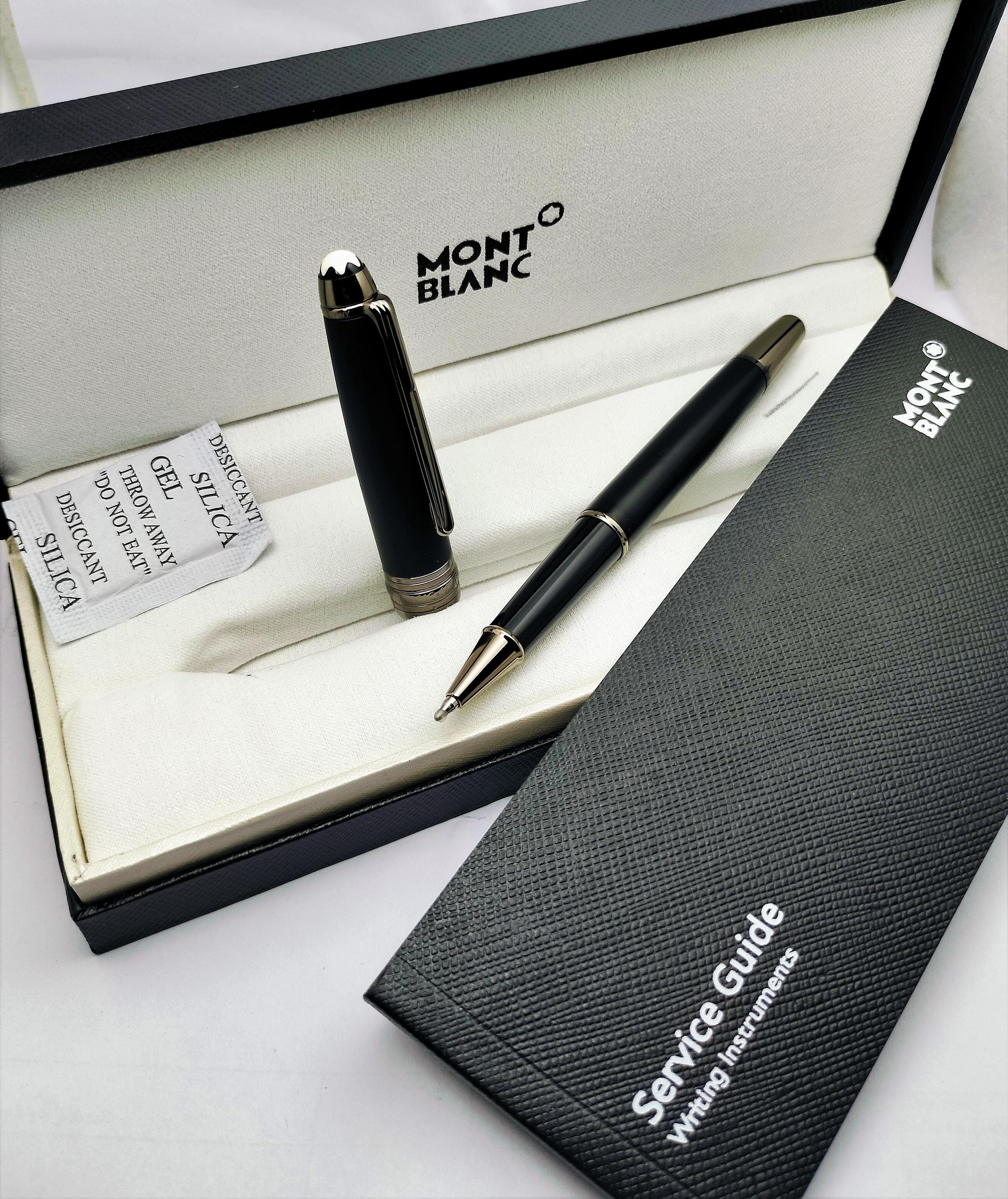 MONT BLANC 黒 ボールペン （新品未使用/箱あり） Mont blanc pen replica - Etsy 日本