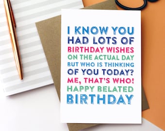 happy belated etsy