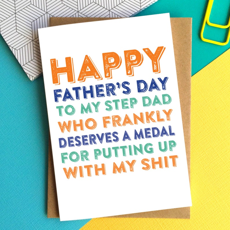 happy fathers day to my step dad