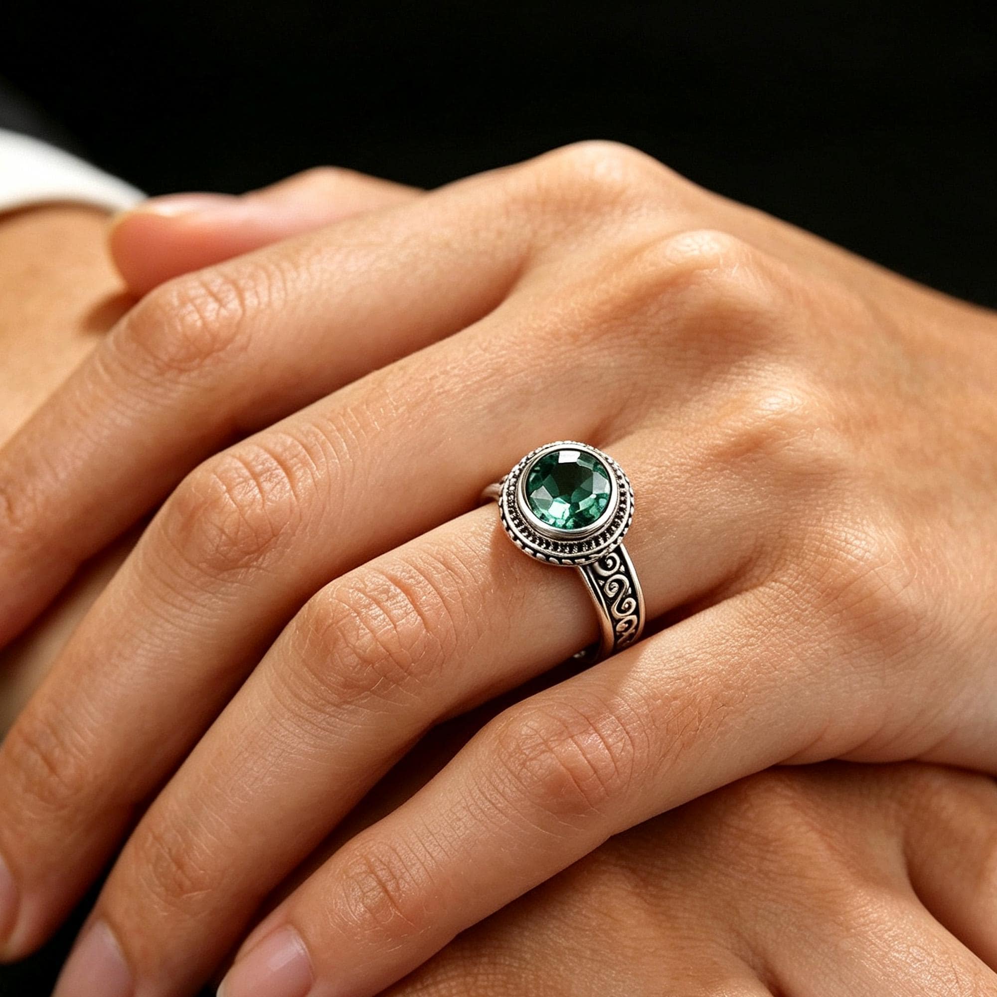 Cubic Zirconia Large Rectangle Stone Ring - Etsy