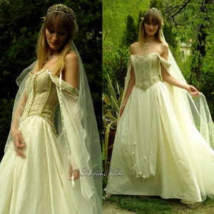 Alternative Corset Wedding Gown 