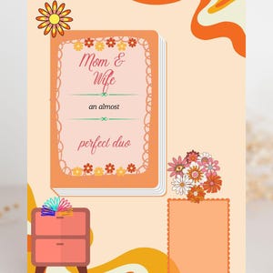 Set of 3 printable greeting cards, retro style with gentle humor. Three playful faux book covers to gift, frame, or slip into a card.