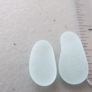 Medium Sea Beach Glass Sea Foam Jewelry Supply, Sea Glass Jewelry Making, Seaglass Beads image 5