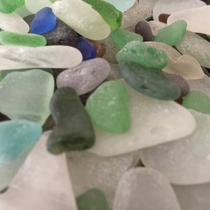 Beach Sea Glass Bulk 100 Pieces, Art Mosaic Supply, Centerpiece Decoration, Jewelry Supplies