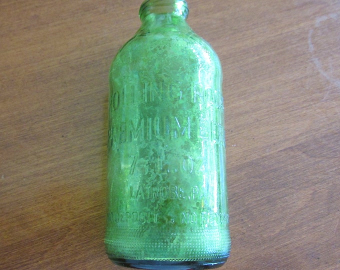 Vintage Rolling Rock Premium Beer Bottle, Latrobe Brewing Co