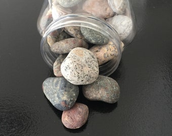 Genuine Real Pebbles Rocks Sea Stones, 1 Pound Craft Supply, Wedding Supplies
