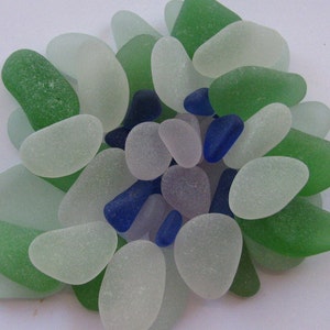 Sea Glass Jewelry Supply Lot, Craft Supplies, Beach Glass Bulk, Art Making Supply
