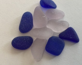 Bulk Sea Glass, Little Jewelry Findings, Blue Amethyst