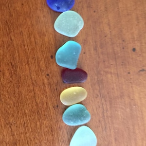 Sea Glass Small Jewelry Supply GENUINE Vintage - 10 Beach Sea Glass Lot Pieces Jewelry