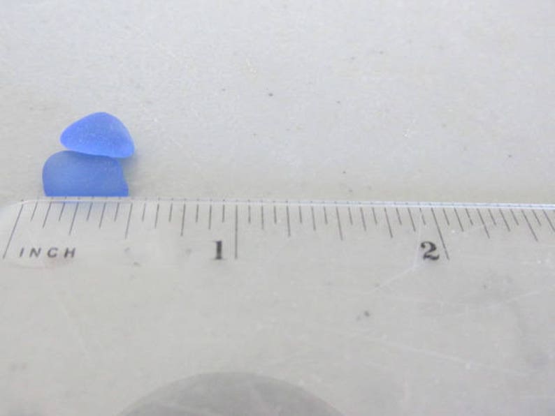 Echtes blaues Seeglas Schmuckbedarf Vintage Seeglas echtes | Etsy