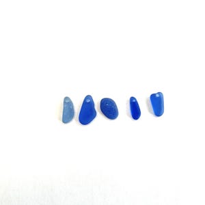 Fornitura di gioielli con piano in vetro forato Blue Sea Beach, creazione di gioielli in vetro di mare