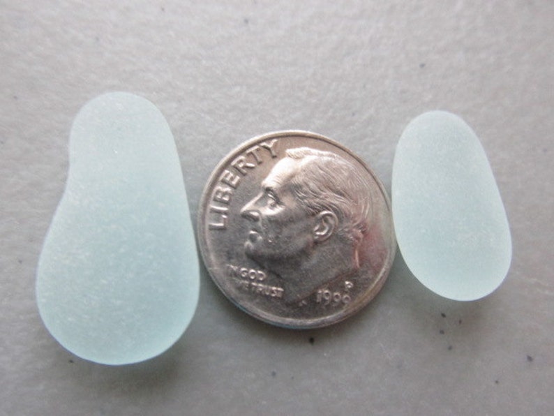 Medium Sea Beach Glass Sea Foam Jewelry Supply, Sea Glass Jewelry Making, Seaglass Beads image 3