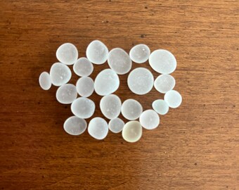 Mixed Color Sea Glass Bulk Lot - Blue, Green, Red, Yellow For Jewelry Making & Crafts, Brand ZTT