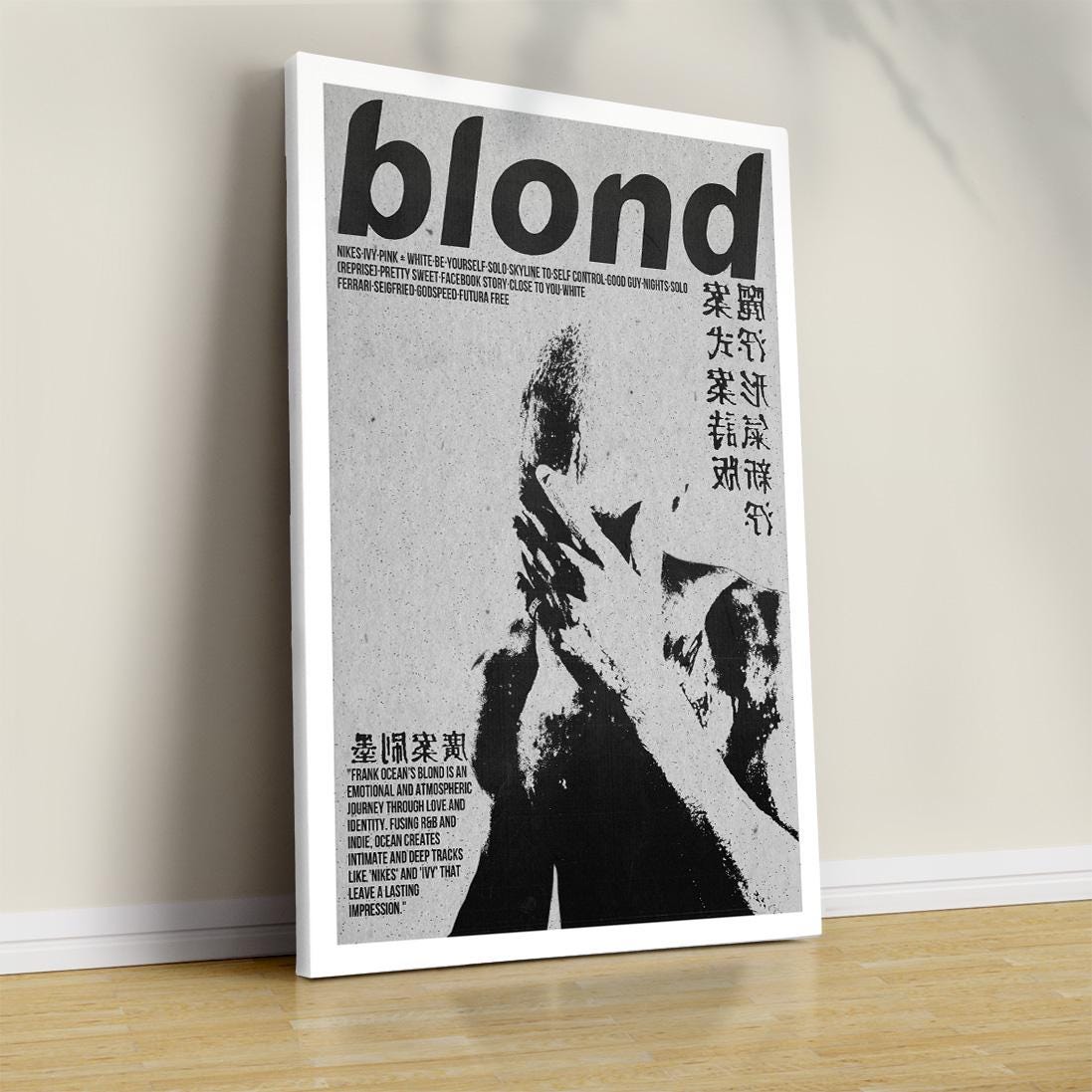 Ocean Frank Poster - Etsy