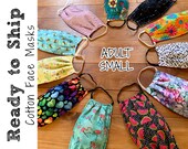 Adult Small Reusable Cotton Facemask Shipping Daily