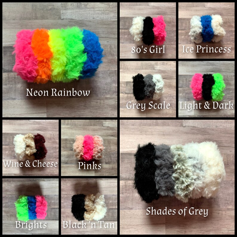 Ready to Ship the perfect stocking stuffer! Faux Fur Scrunchies