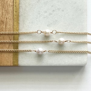 Collar de perlas de agua dulce AAA Solitario Akoya... Logro, empoderar, alentar