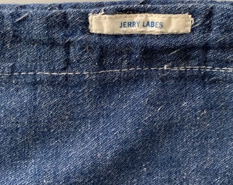 Vintage Drawstring Denim Bag
