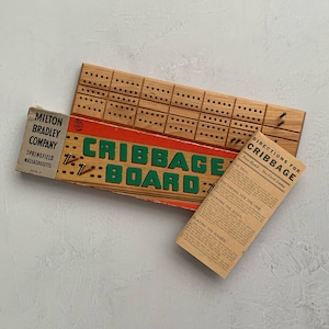 Vintage Cribbage Board