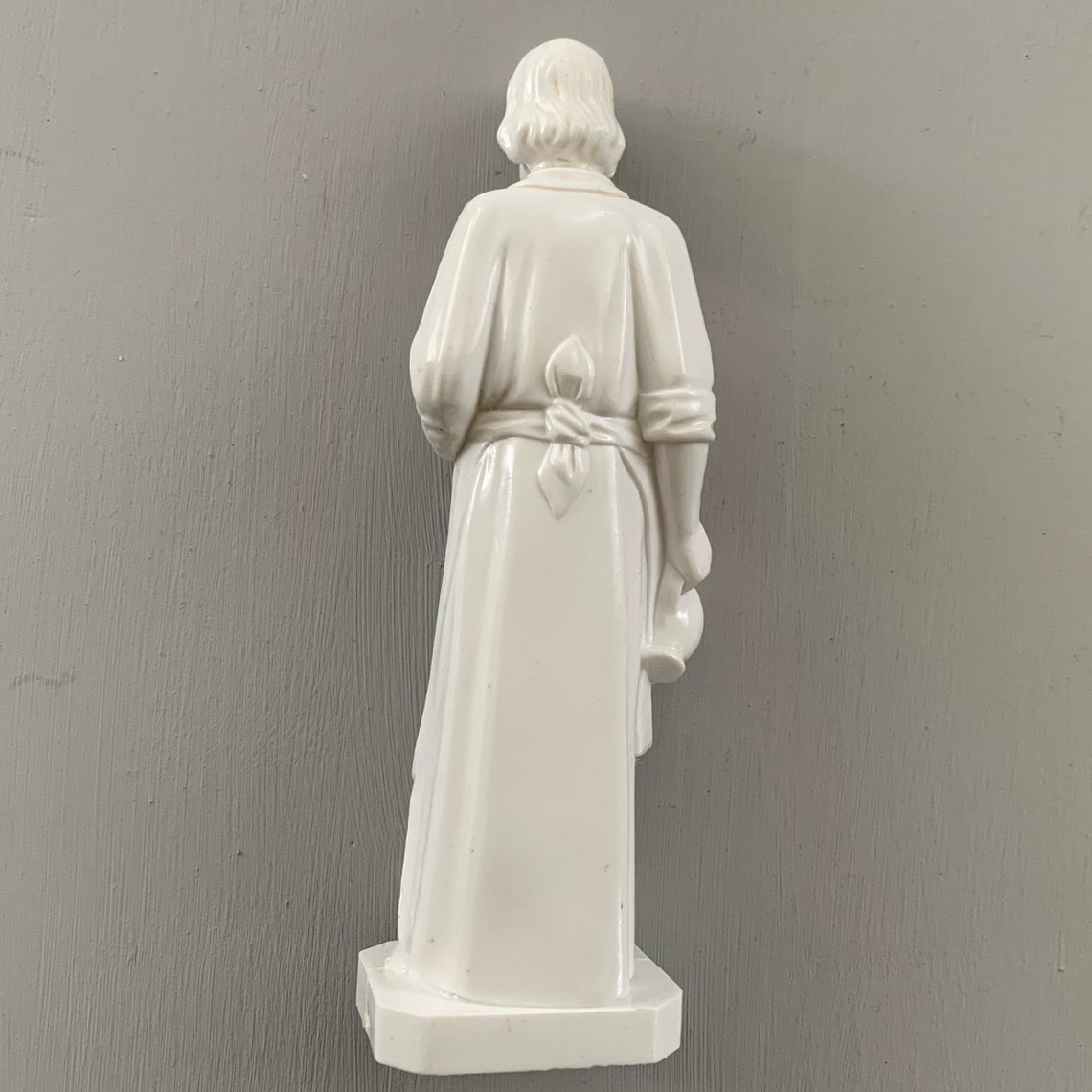 Vintage Plastic Jesus Statue Etsy