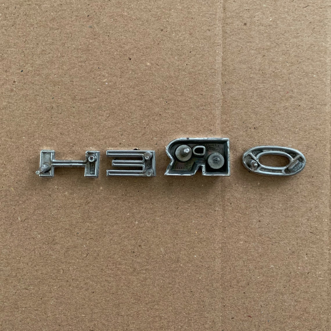 Vintage Car Letters HERO Metal Signage Etsy