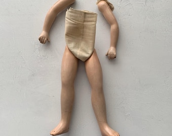 Vintage Doll Parts Halloween Decor