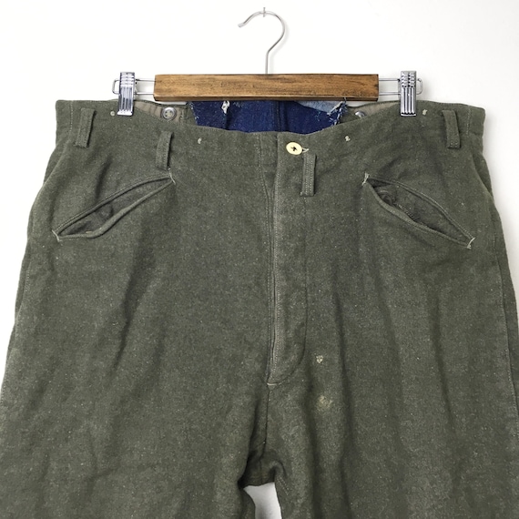 Pantalon Outdoorsman en laine vert - Outdoorsman Pantalon Vintage pantalon ae5a2e Pantalon Outdoorsman en laine vert - Outdoorsman Pantalon Vintage pantalon ae5a2e