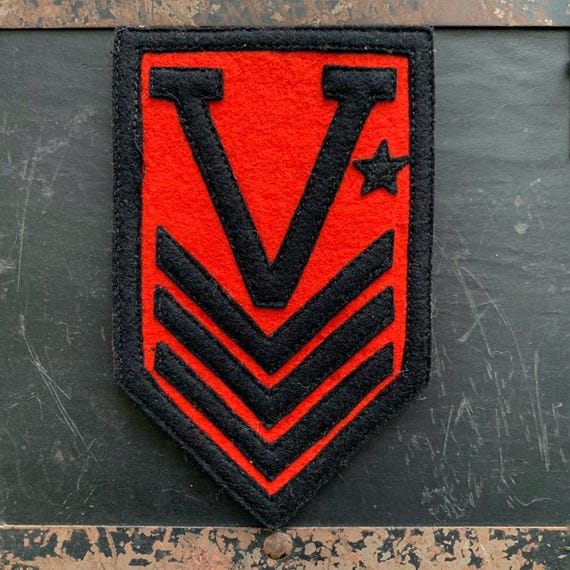 Vintage Patch Felt V