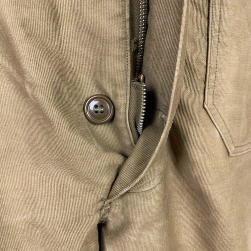 Vintage Military Overalls US Navy Lined shops Outerwear Size Large