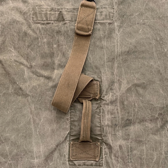 Vintage Army Duffel Bag Gem