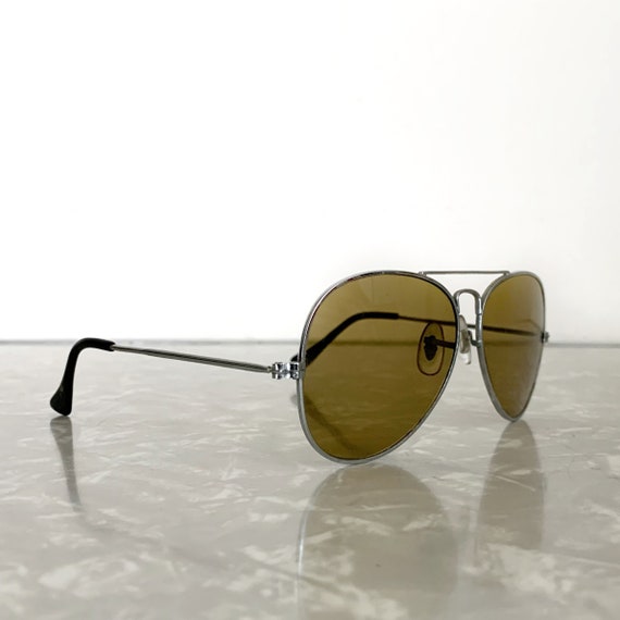Vintage Aviator Sunglasses - image 5