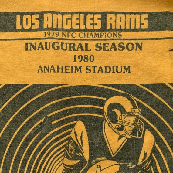 Vintage LA Rams Bandana 1980 - image 3