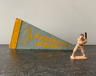 Vintage Kansas City Athletics Mini Pennant
