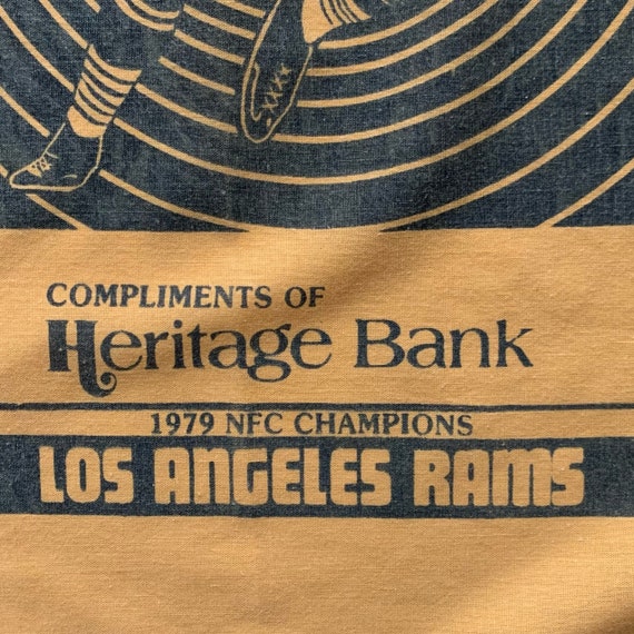 Vintage LA Rams Bandana 1980 - image 4