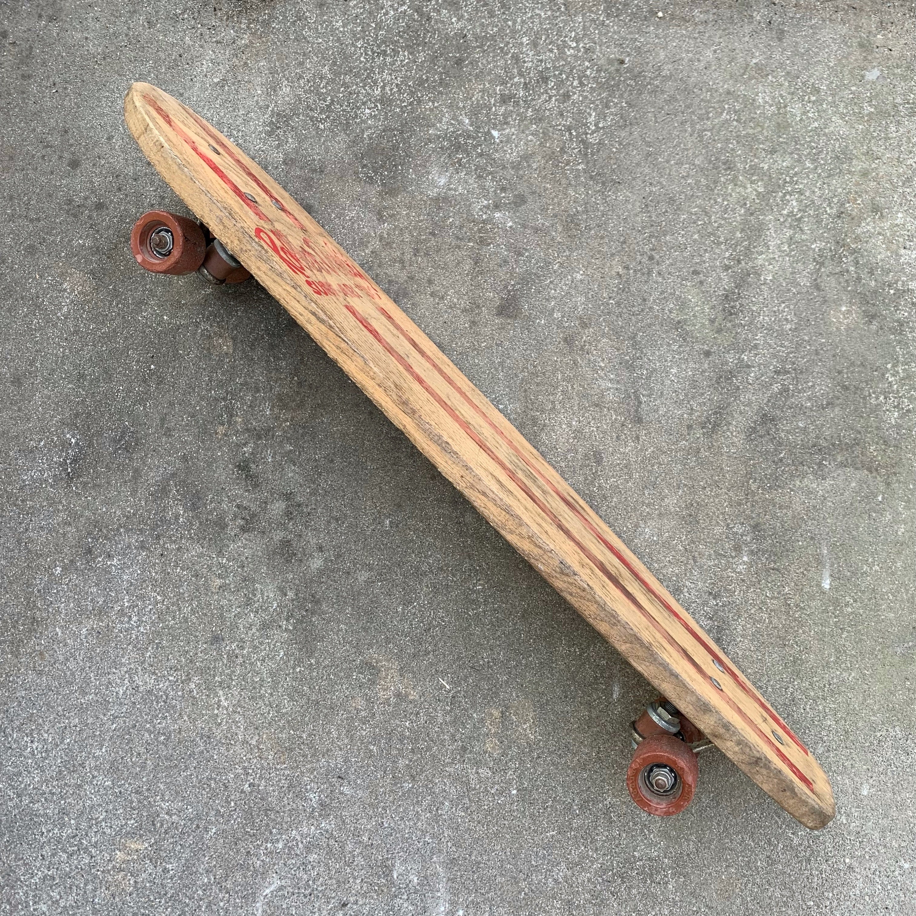 Vintage 1960's Era / Roller Derby / Surf-ari / Repainted / Wooden