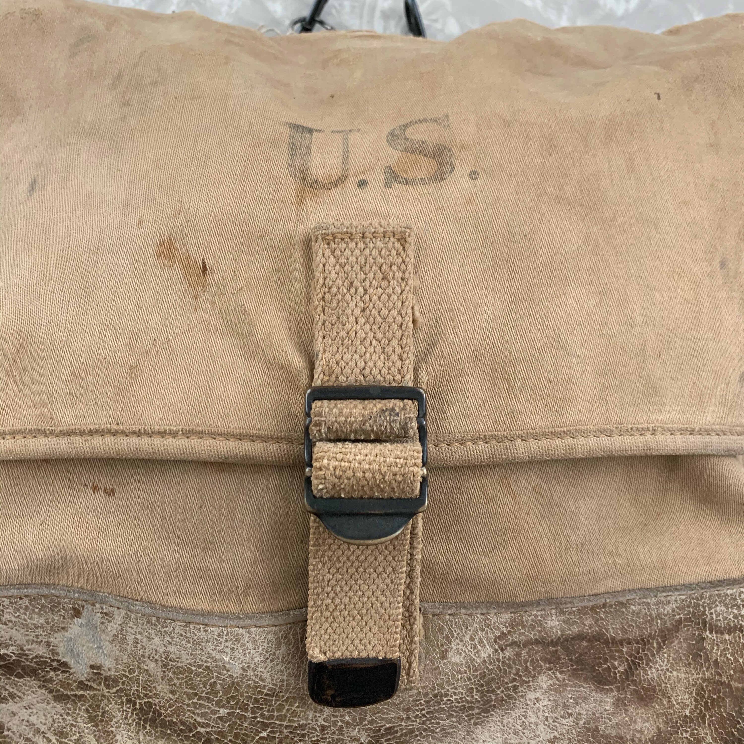 Vintage Backpack US Army Messenger Bag Etsy